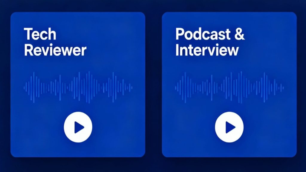 AI Voice Designer 2025 best AI voice generator used on desktop and mobile devices